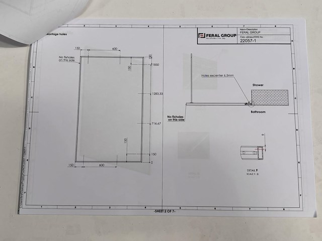 Inox douchepaneel met montagestang - afbeelding 6 van  6