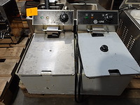 Inox dubbele friteuse g-line