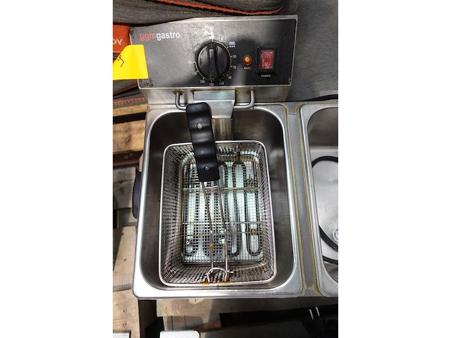 Inox dubbele friteuse ggm gastro - afbeelding 2 van  4