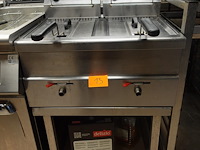 Inox dubbele friteuse