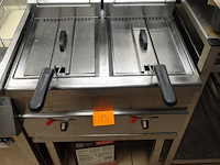 Inox dubbele friteuse - afbeelding 2 van  6