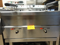 Inox dubbele friteuse - afbeelding 4 van  6