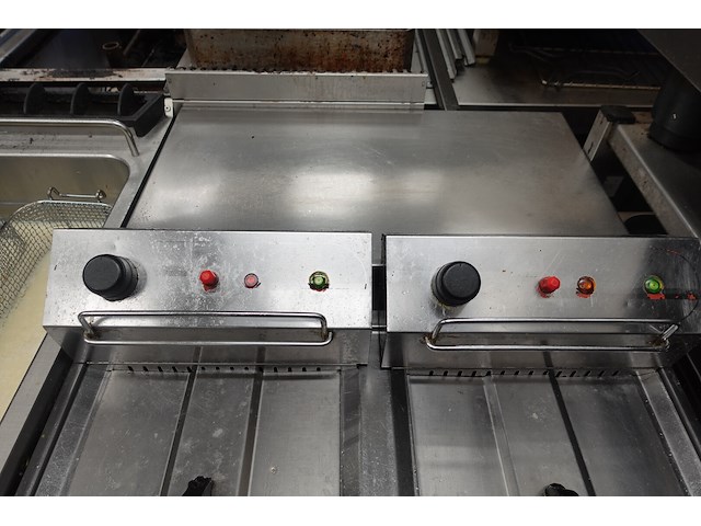 Inox dubbele friteuse - afbeelding 5 van  6