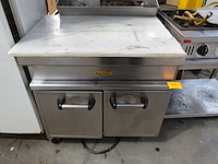 Inox dubbele friteuse - afbeelding 1 van  5