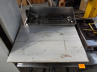 Inox dubbele friteuse - afbeelding 2 van  5