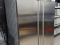 Inox dubbele koelkast coldline - afbeelding 1 van  6