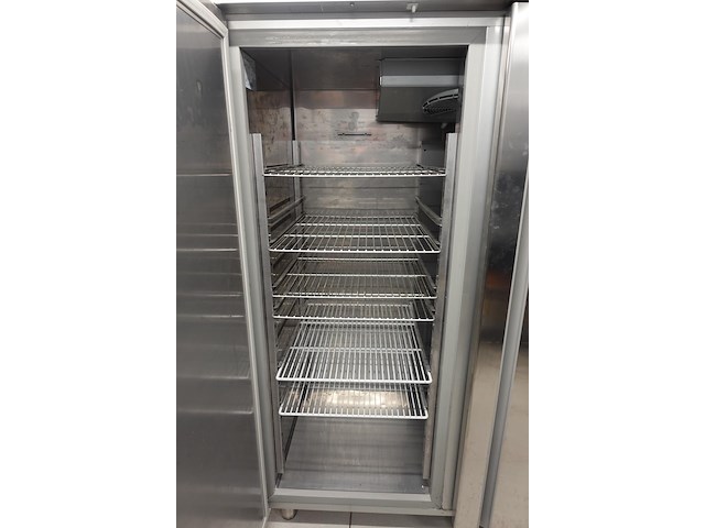 Inox dubbele koelkast coldline - afbeelding 2 van  6