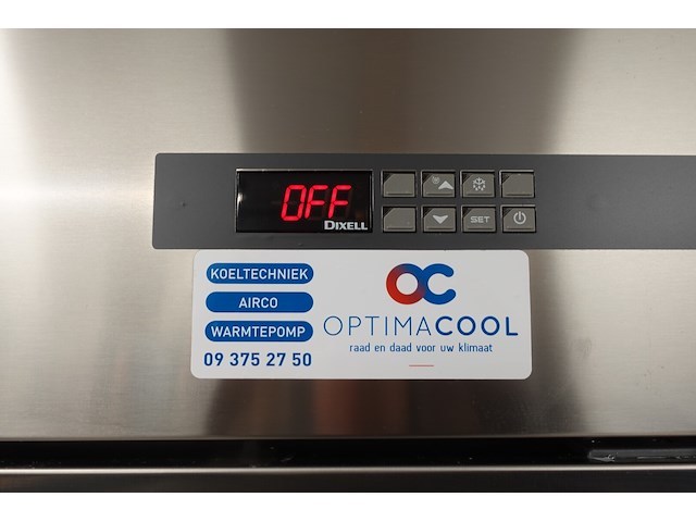 Inox dubbele koelkast coldline - afbeelding 4 van  6