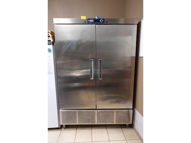Inox dubbele koelkast diamond - afbeelding 1 van  8