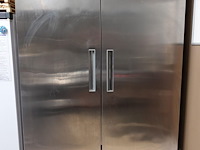 Inox dubbele koelkast diamond - afbeelding 1 van  8