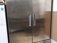 Inox dubbele koelkast diamond - afbeelding 2 van  8