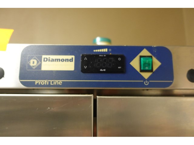 Inox dubbele koelkast diamond - afbeelding 3 van  8