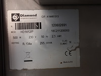 Inox dubbele koelkast diamond - afbeelding 7 van  8