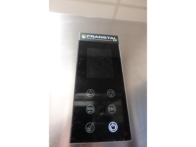 Inox dubbele koelkast franstal - afbeelding 4 van  5