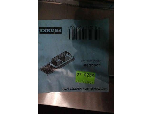Inox dubbele spoelbak franke - afbeelding 2 van  5