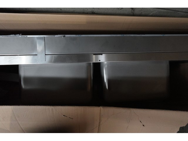Inox dubbele spoelbak franke - afbeelding 3 van  5