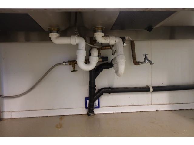 Inox dubbele spoelbak - afbeelding 2 van  10
