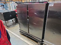 Inox dubbele warmhoudkast nn