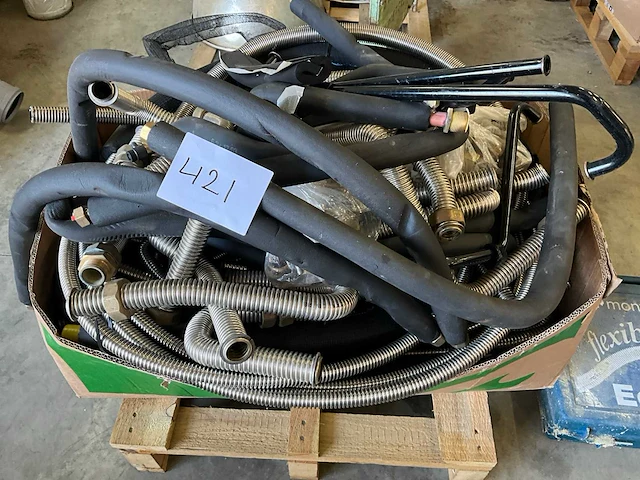 Inox flexibels met koppelingen - afbeelding 2 van  7