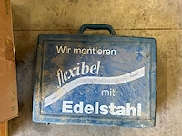 Inox flexibels met koppelingen - afbeelding 6 van  7