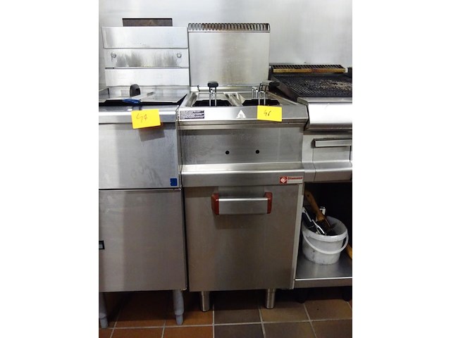 Inox friteuse diamond - afbeelding 1 van  4