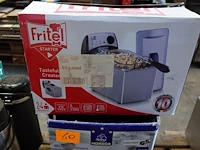 Inox friteuse fritel + soepketel horeca select