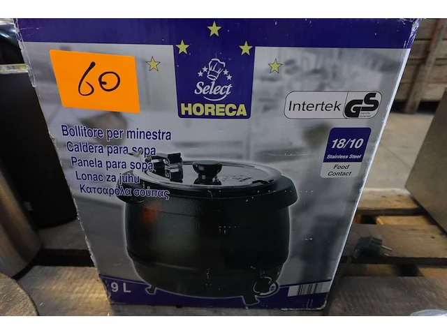 Inox friteuse fritel + soepketel horeca select - afbeelding 5 van  5
