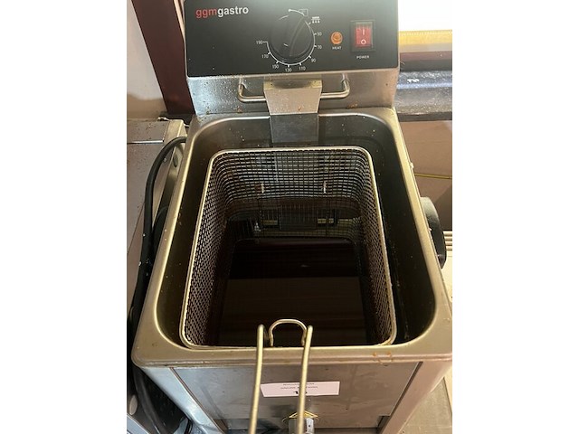 Inox friteuse ggmgastro (24) - afbeelding 2 van  3