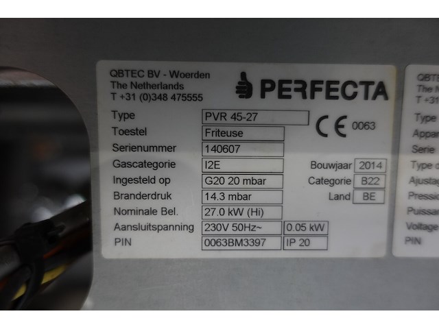 Inox friteuse perfecta - afbeelding 3 van  12