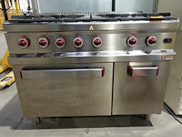 Inox gasfornuis diamond