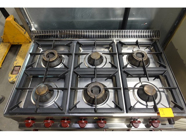 Inox gasfornuis diamond - afbeelding 2 van  6