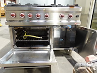 Inox gasfornuis diamond - afbeelding 3 van  6