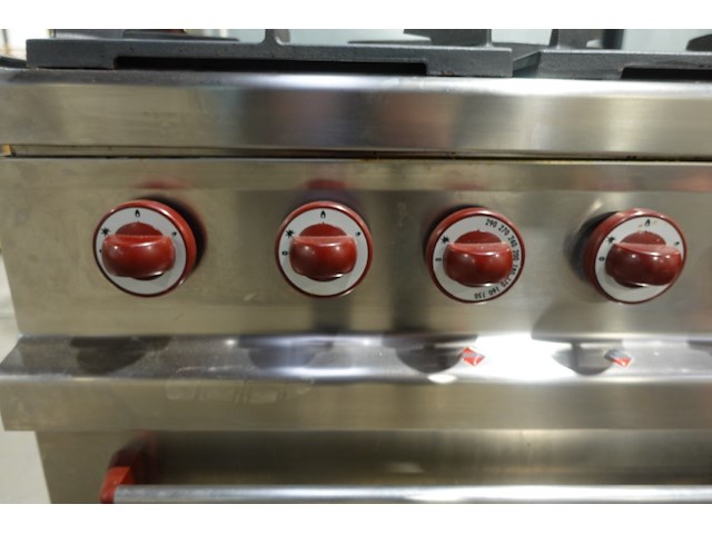 Inox gasfornuis diamond - afbeelding 5 van  6