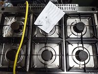 Inox gasfornuis diamond - afbeelding 2 van  3