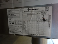 Inox gasfornuis diamond - afbeelding 2 van  12