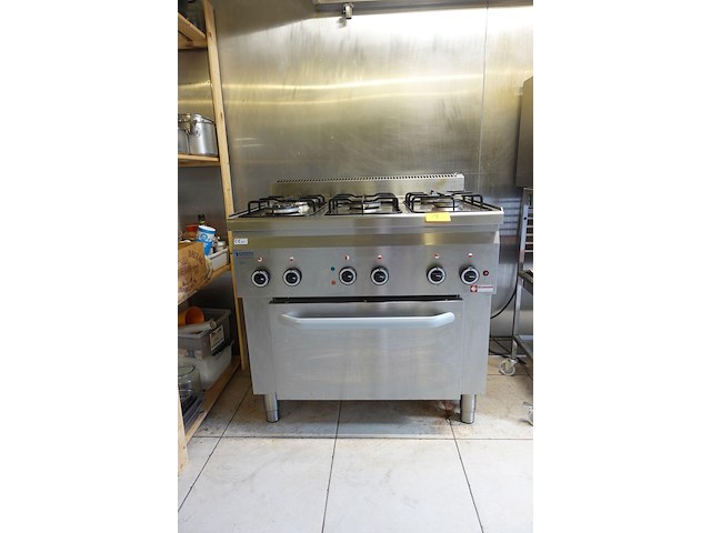 Inox gasfornuis diamond - afbeelding 1 van  12