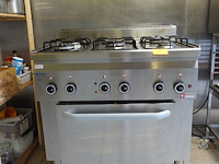 Inox gasfornuis diamond