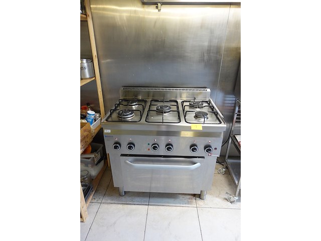 Inox gasfornuis diamond - afbeelding 5 van  12