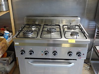 Inox gasfornuis diamond - afbeelding 5 van  12