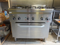 Inox gasfornuis diamond - afbeelding 6 van  12