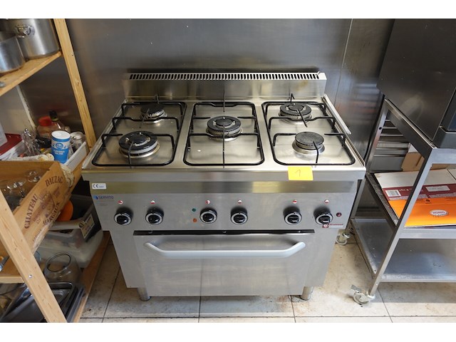 Inox gasfornuis diamond - afbeelding 7 van  12