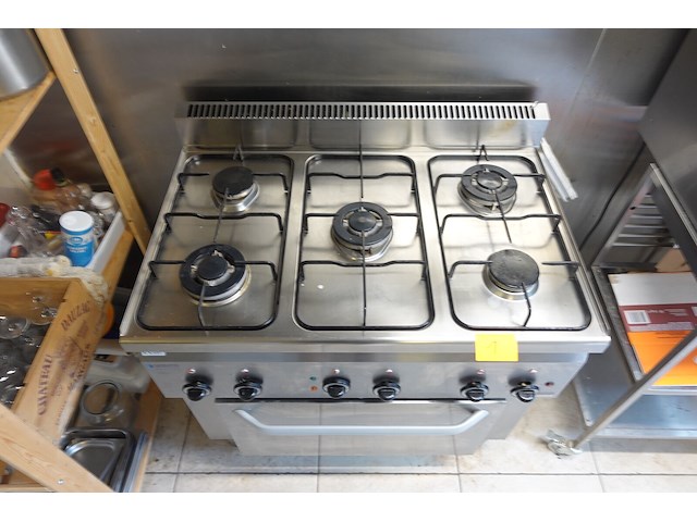 Inox gasfornuis diamond - afbeelding 8 van  12