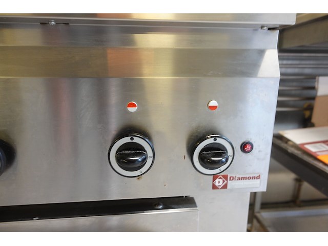 Inox gasfornuis diamond - afbeelding 11 van  12