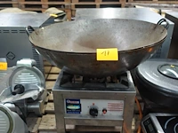 Inox gasfornuis hendi