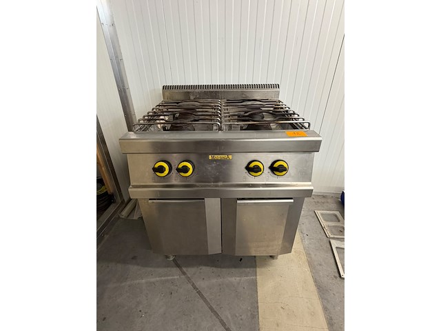 Inox gasfornuis mas-baga - afbeelding 1 van  4