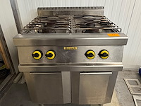 Inox gasfornuis mas-baga