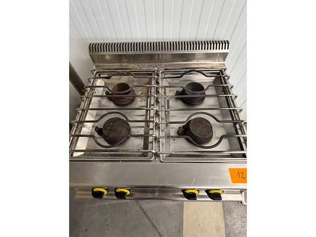 Inox gasfornuis mas-baga - afbeelding 2 van  4