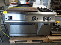 Inox gasfornuis olis - afbeelding 1 van  5