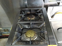 Inox gasfornuis roller grill