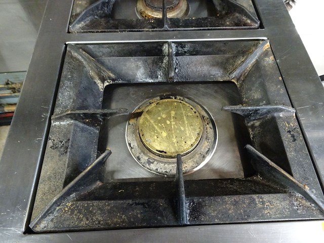 Inox gasfornuis roller grill - afbeelding 2 van  4